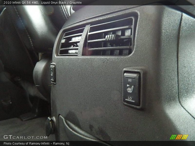 Liquid Onyx Black / Graphite 2010 Infiniti QX 56 4WD