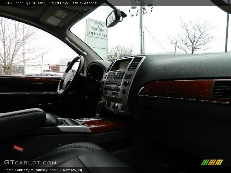 Liquid Onyx Black / Graphite 2010 Infiniti QX 56 4WD
