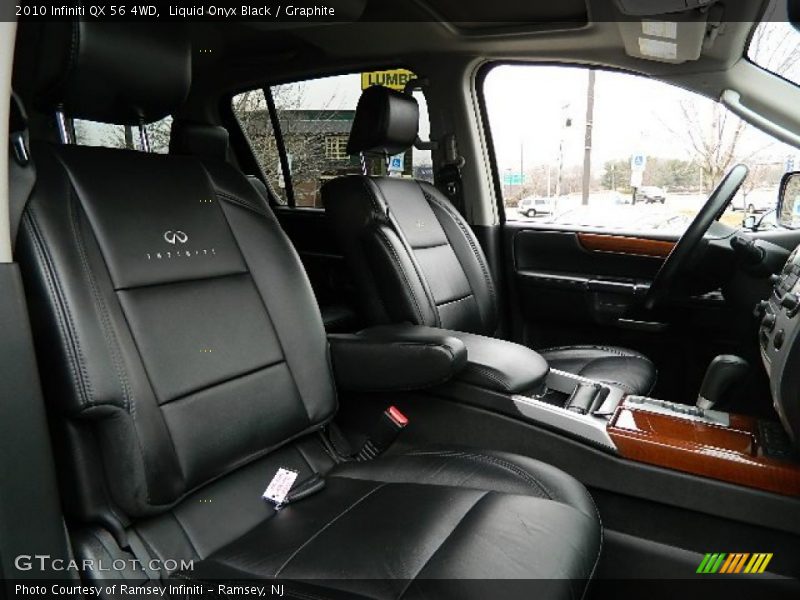 Liquid Onyx Black / Graphite 2010 Infiniti QX 56 4WD