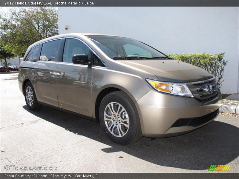 Mocha Metallic / Beige 2012 Honda Odyssey EX-L