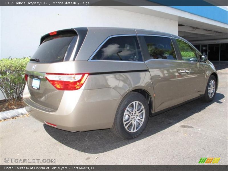 Mocha Metallic / Beige 2012 Honda Odyssey EX-L