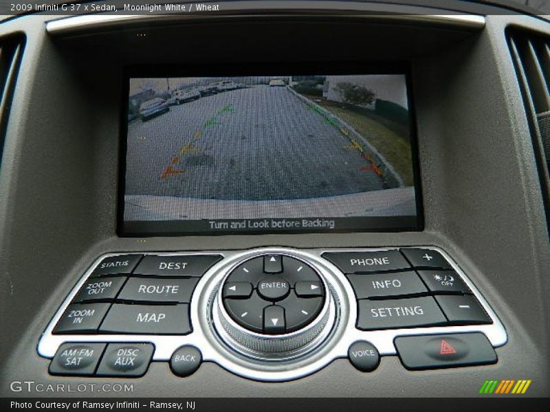 Moonlight White / Wheat 2009 Infiniti G 37 x Sedan
