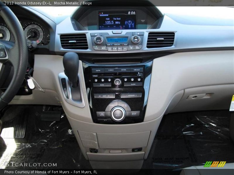 Mocha Metallic / Beige 2012 Honda Odyssey EX-L