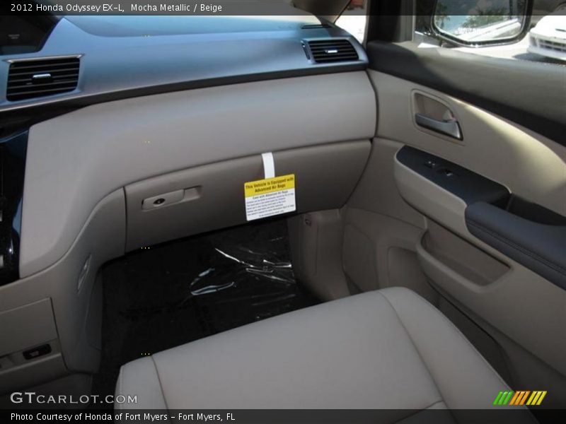 Mocha Metallic / Beige 2012 Honda Odyssey EX-L