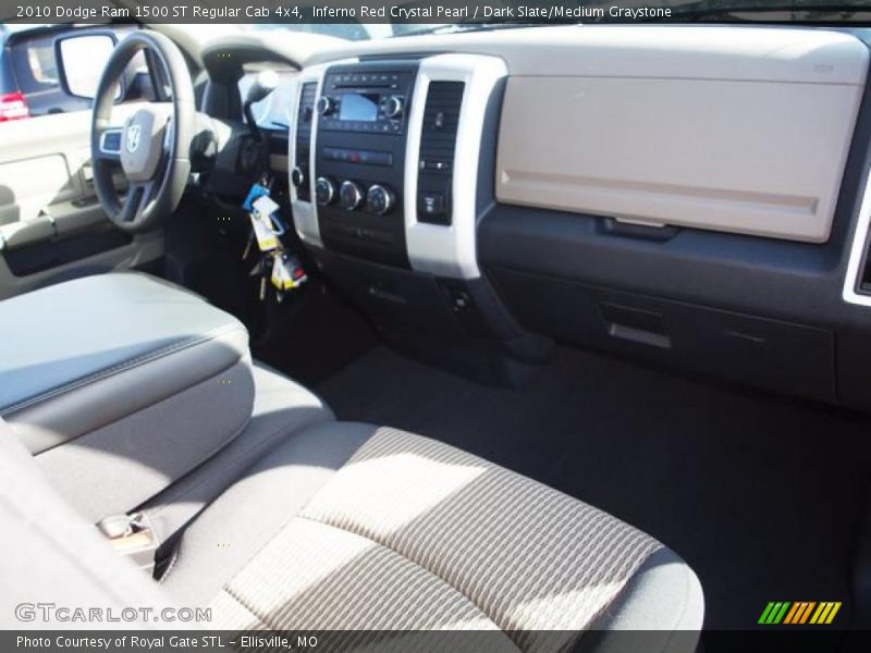 Inferno Red Crystal Pearl / Dark Slate/Medium Graystone 2010 Dodge Ram 1500 ST Regular Cab 4x4