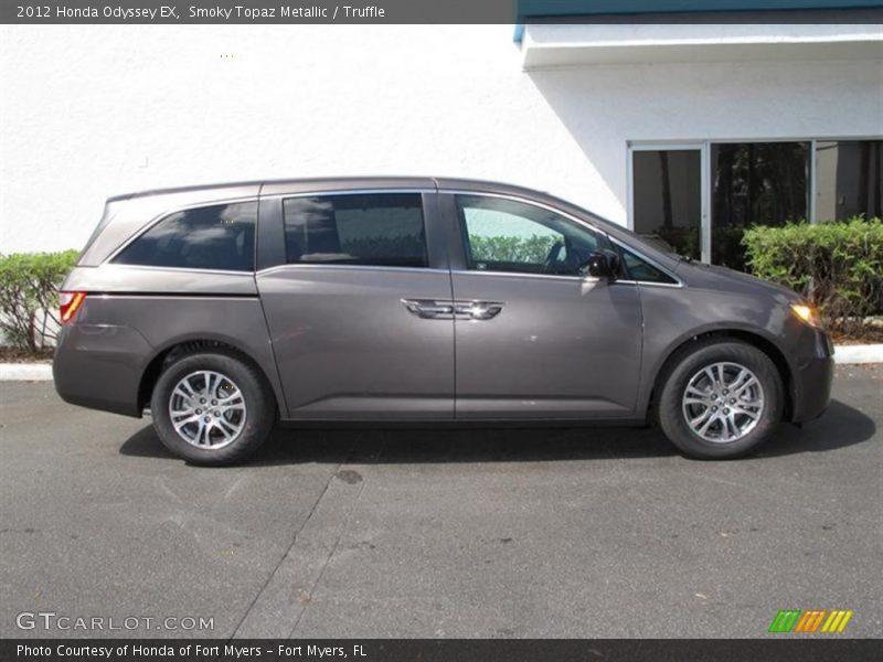 Smoky Topaz Metallic / Truffle 2012 Honda Odyssey EX
