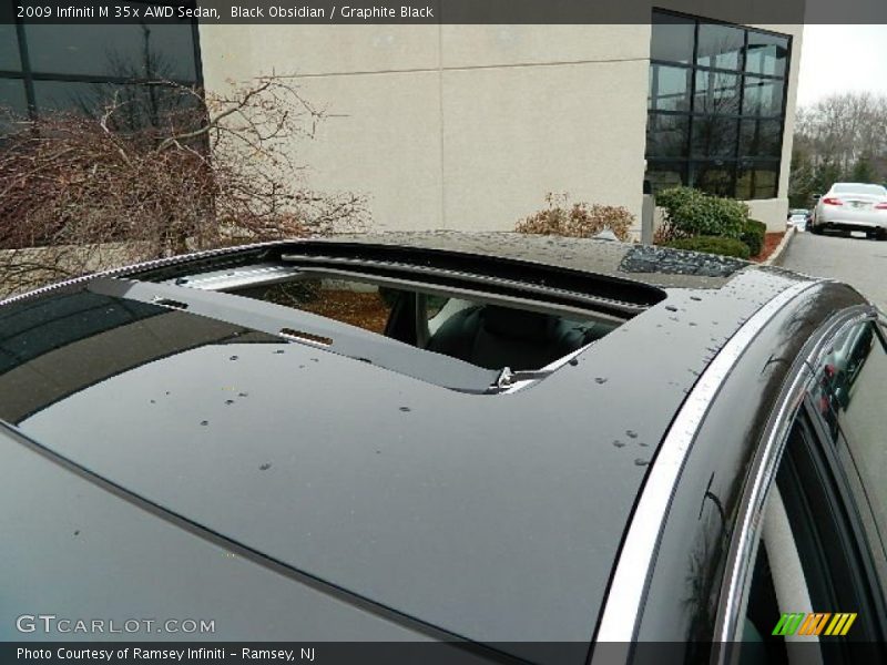 Black Obsidian / Graphite Black 2009 Infiniti M 35x AWD Sedan