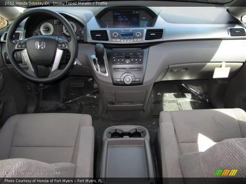 Smoky Topaz Metallic / Truffle 2012 Honda Odyssey EX