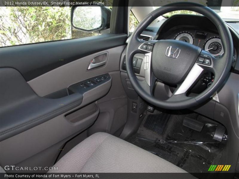 Smoky Topaz Metallic / Truffle 2012 Honda Odyssey EX