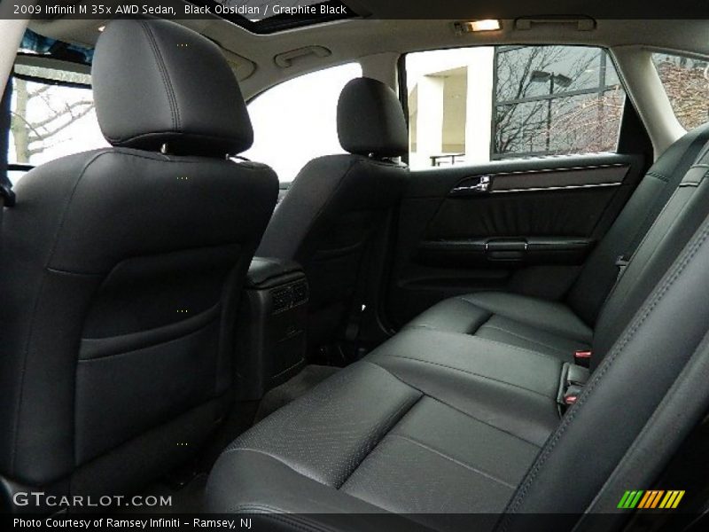 Black Obsidian / Graphite Black 2009 Infiniti M 35x AWD Sedan