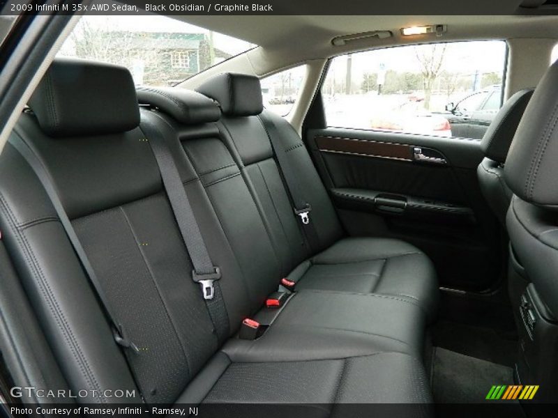 Black Obsidian / Graphite Black 2009 Infiniti M 35x AWD Sedan