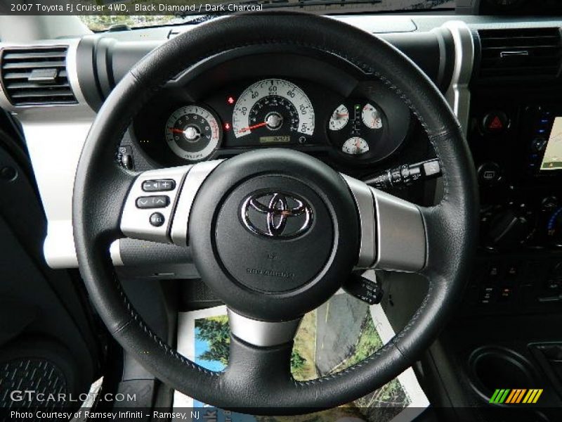 Black Diamond / Dark Charcoal 2007 Toyota FJ Cruiser 4WD