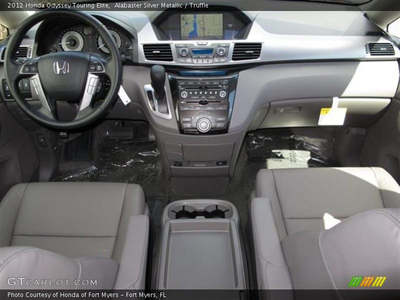  2012 Odyssey Touring Elite Truffle Interior