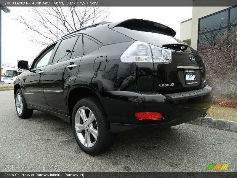 Black Onyx / Ivory 2008 Lexus RX 400h AWD Hybrid