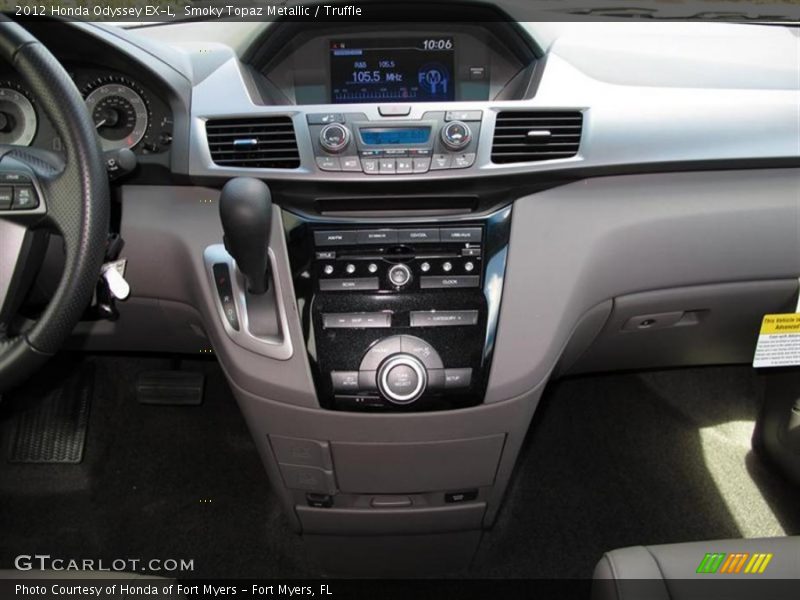 Smoky Topaz Metallic / Truffle 2012 Honda Odyssey EX-L