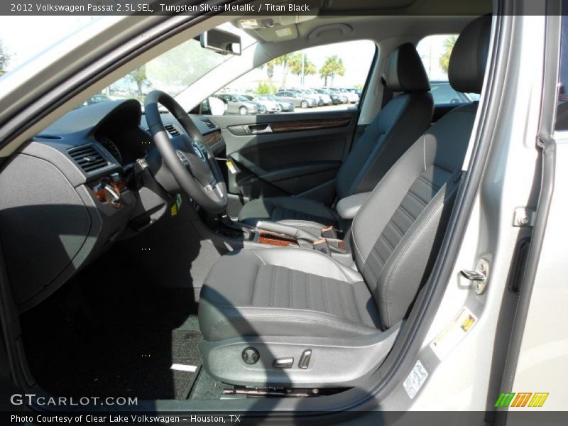 Tungsten Silver Metallic / Titan Black 2012 Volkswagen Passat 2.5L SEL