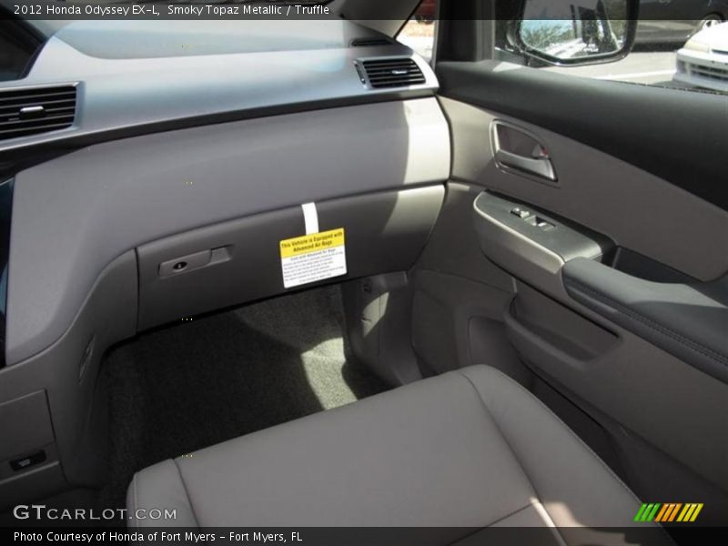 Smoky Topaz Metallic / Truffle 2012 Honda Odyssey EX-L