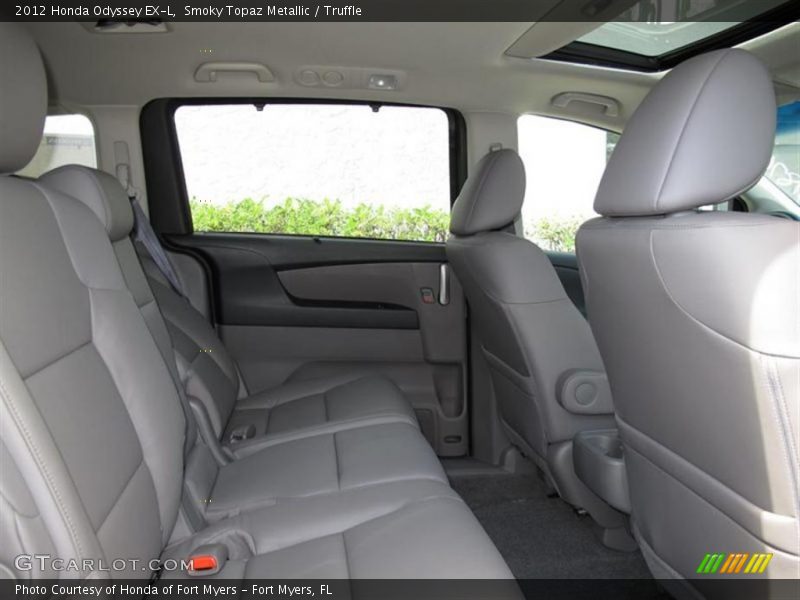Smoky Topaz Metallic / Truffle 2012 Honda Odyssey EX-L