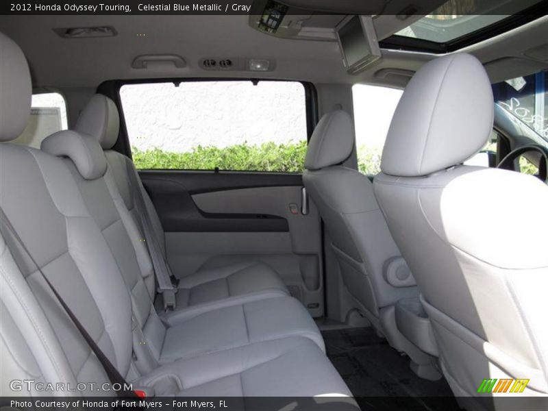 Celestial Blue Metallic / Gray 2012 Honda Odyssey Touring