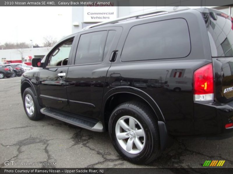 Galaxy Black Metallic / Almond 2010 Nissan Armada SE 4WD