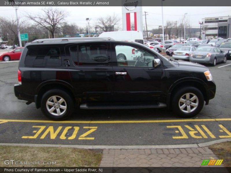 Galaxy Black Metallic / Almond 2010 Nissan Armada SE 4WD