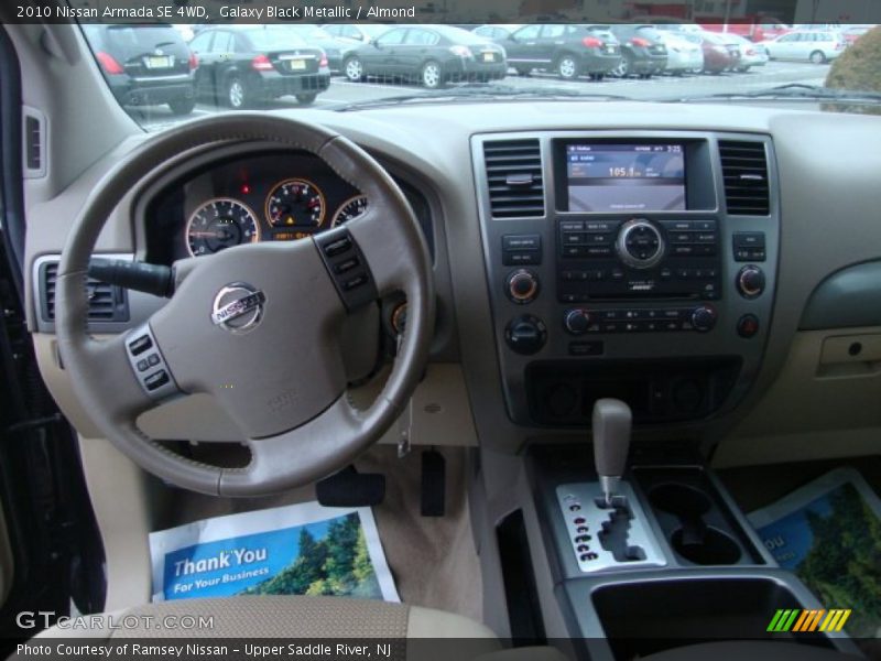Galaxy Black Metallic / Almond 2010 Nissan Armada SE 4WD
