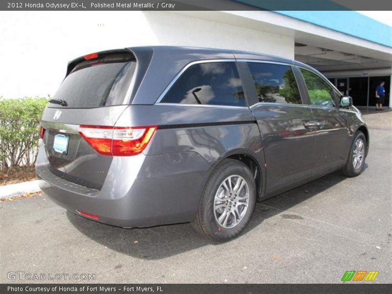 Polished Metal Metallic / Gray 2012 Honda Odyssey EX-L