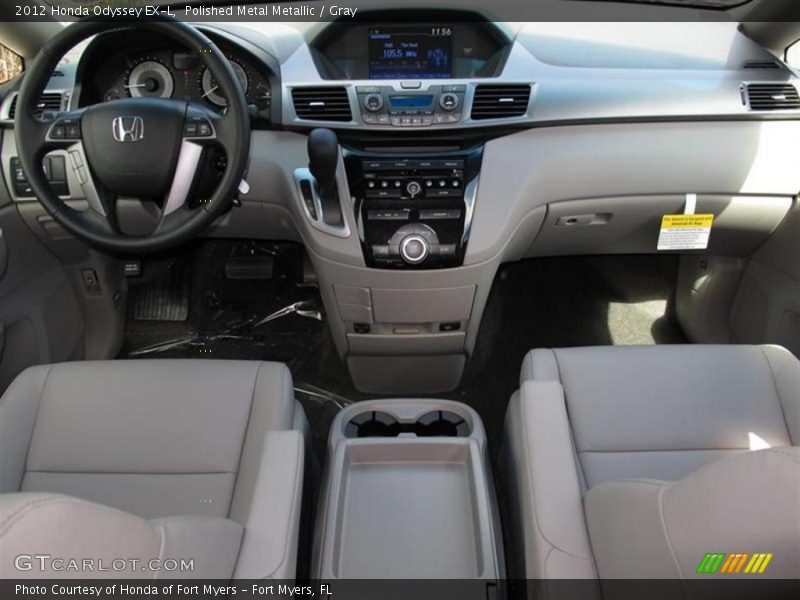 Polished Metal Metallic / Gray 2012 Honda Odyssey EX-L