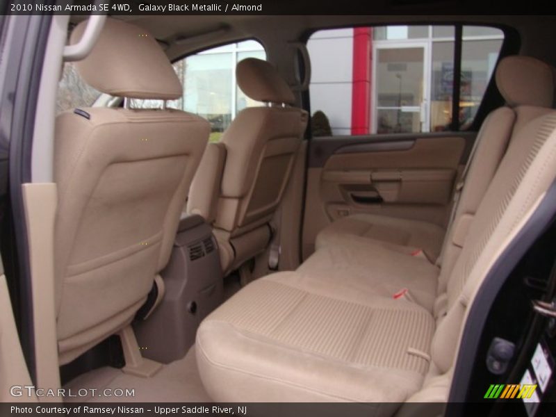 Galaxy Black Metallic / Almond 2010 Nissan Armada SE 4WD