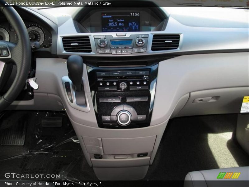 Polished Metal Metallic / Gray 2012 Honda Odyssey EX-L