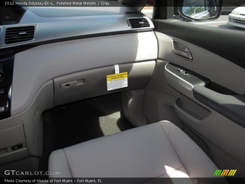 Polished Metal Metallic / Gray 2012 Honda Odyssey EX-L