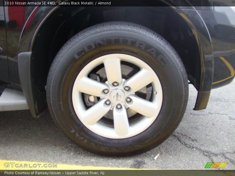 Galaxy Black Metallic / Almond 2010 Nissan Armada SE 4WD