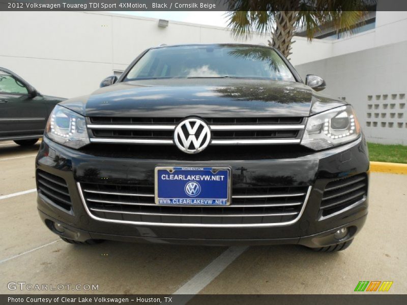 Black / Cornsilk Beige 2012 Volkswagen Touareg TDI Sport 4XMotion