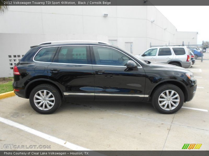 Black / Cornsilk Beige 2012 Volkswagen Touareg TDI Sport 4XMotion