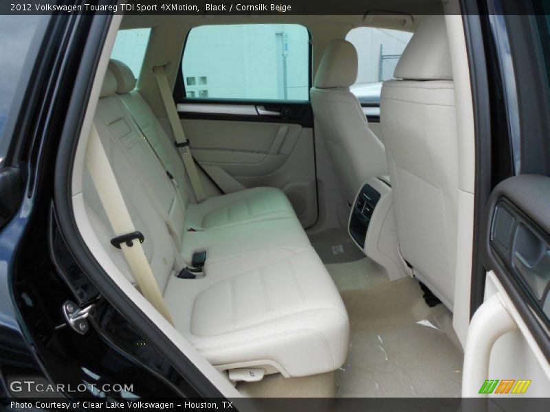 Black / Cornsilk Beige 2012 Volkswagen Touareg TDI Sport 4XMotion