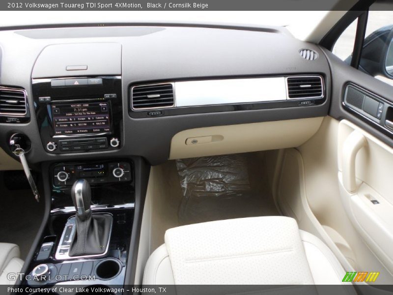 Black / Cornsilk Beige 2012 Volkswagen Touareg TDI Sport 4XMotion
