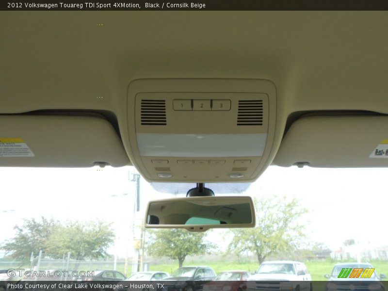 Black / Cornsilk Beige 2012 Volkswagen Touareg TDI Sport 4XMotion