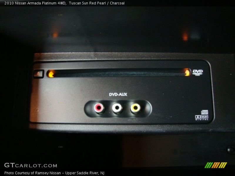 Tuscan Sun Red Pearl / Charcoal 2010 Nissan Armada Platinum 4WD