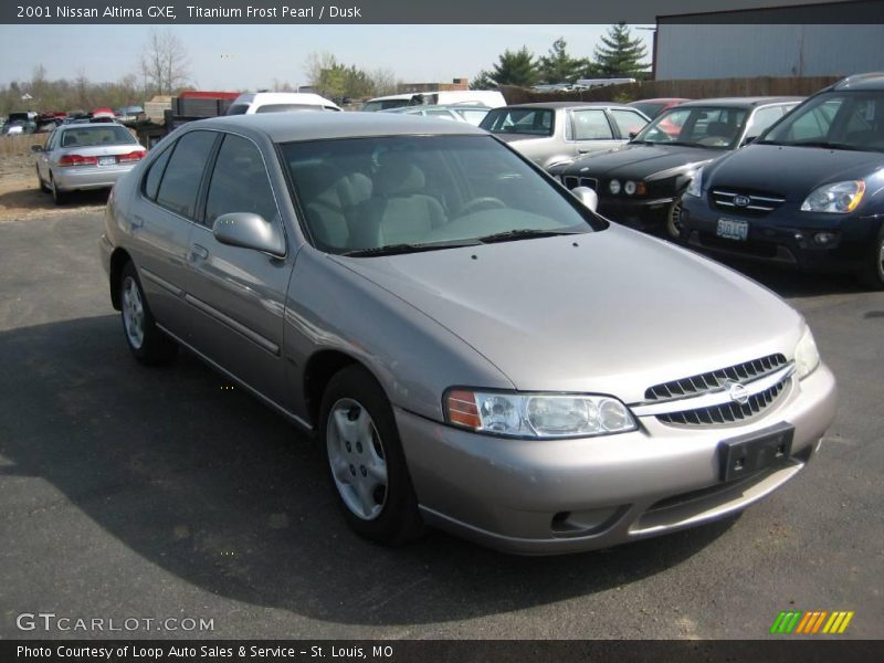 Titanium Frost Pearl / Dusk 2001 Nissan Altima GXE