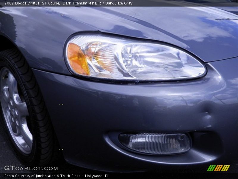 Dark Titanium Metallic / Dark Slate Gray 2002 Dodge Stratus R/T Coupe