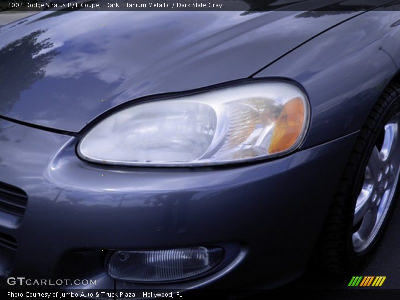 Dark Titanium Metallic / Dark Slate Gray 2002 Dodge Stratus R/T Coupe
