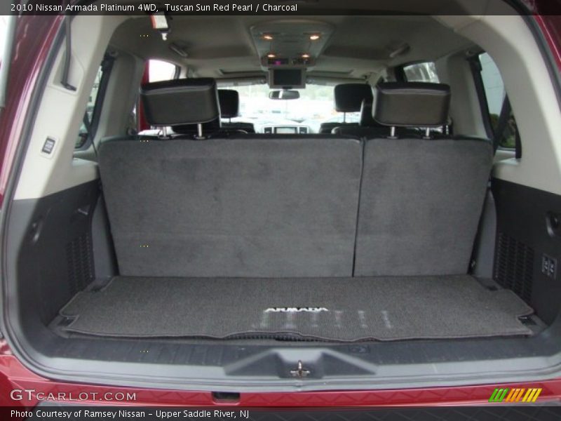 Tuscan Sun Red Pearl / Charcoal 2010 Nissan Armada Platinum 4WD