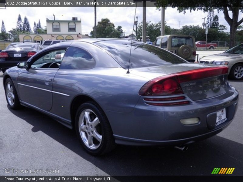 Dark Titanium Metallic / Dark Slate Gray 2002 Dodge Stratus R/T Coupe