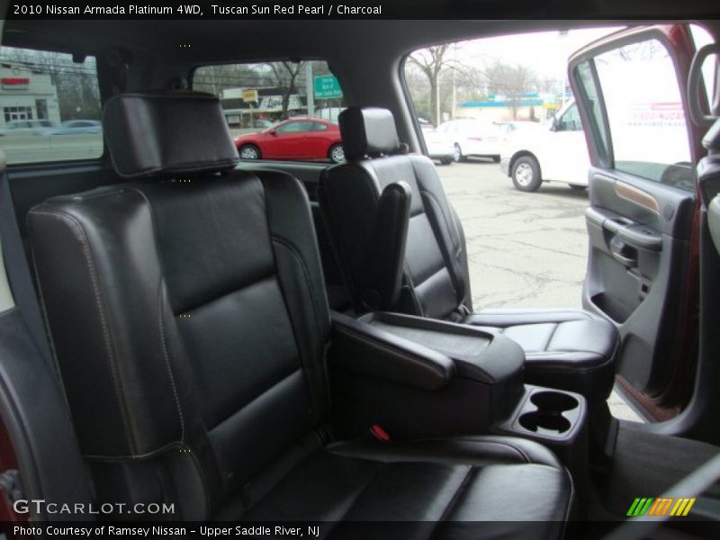 Tuscan Sun Red Pearl / Charcoal 2010 Nissan Armada Platinum 4WD
