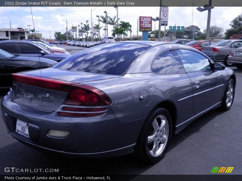 Dark Titanium Metallic / Dark Slate Gray 2002 Dodge Stratus R/T Coupe