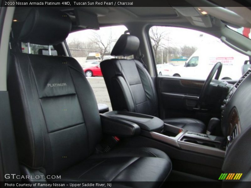 Tuscan Sun Red Pearl / Charcoal 2010 Nissan Armada Platinum 4WD