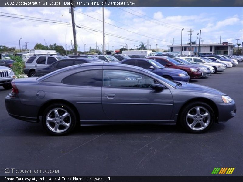 Dark Titanium Metallic / Dark Slate Gray 2002 Dodge Stratus R/T Coupe