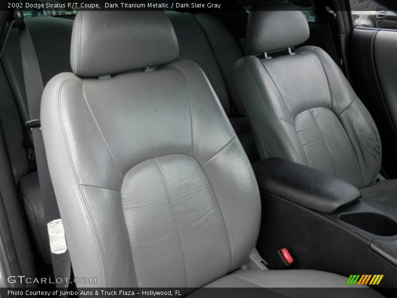 Dark Titanium Metallic / Dark Slate Gray 2002 Dodge Stratus R/T Coupe