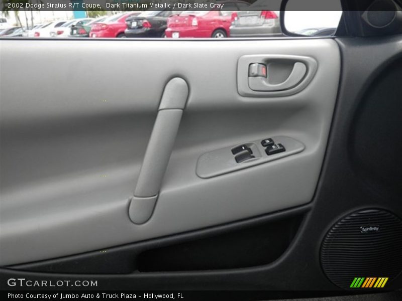 Dark Titanium Metallic / Dark Slate Gray 2002 Dodge Stratus R/T Coupe