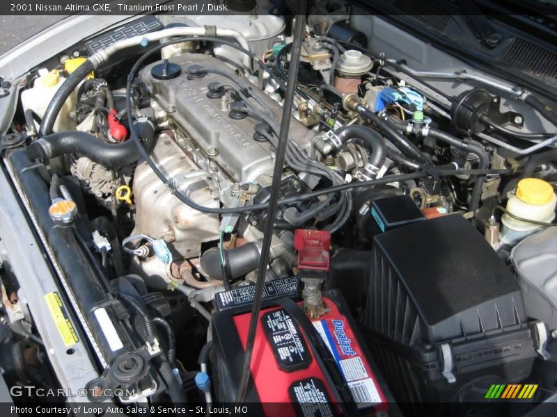 Titanium Frost Pearl / Dusk 2001 Nissan Altima GXE